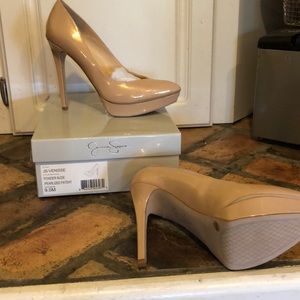 Jessica Simpson Nude heels